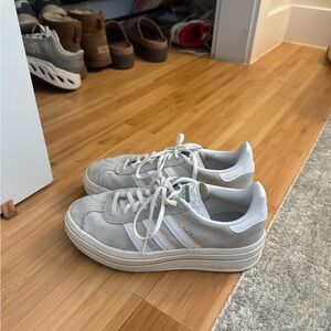 adidas Women's Sneakers in White and Gray